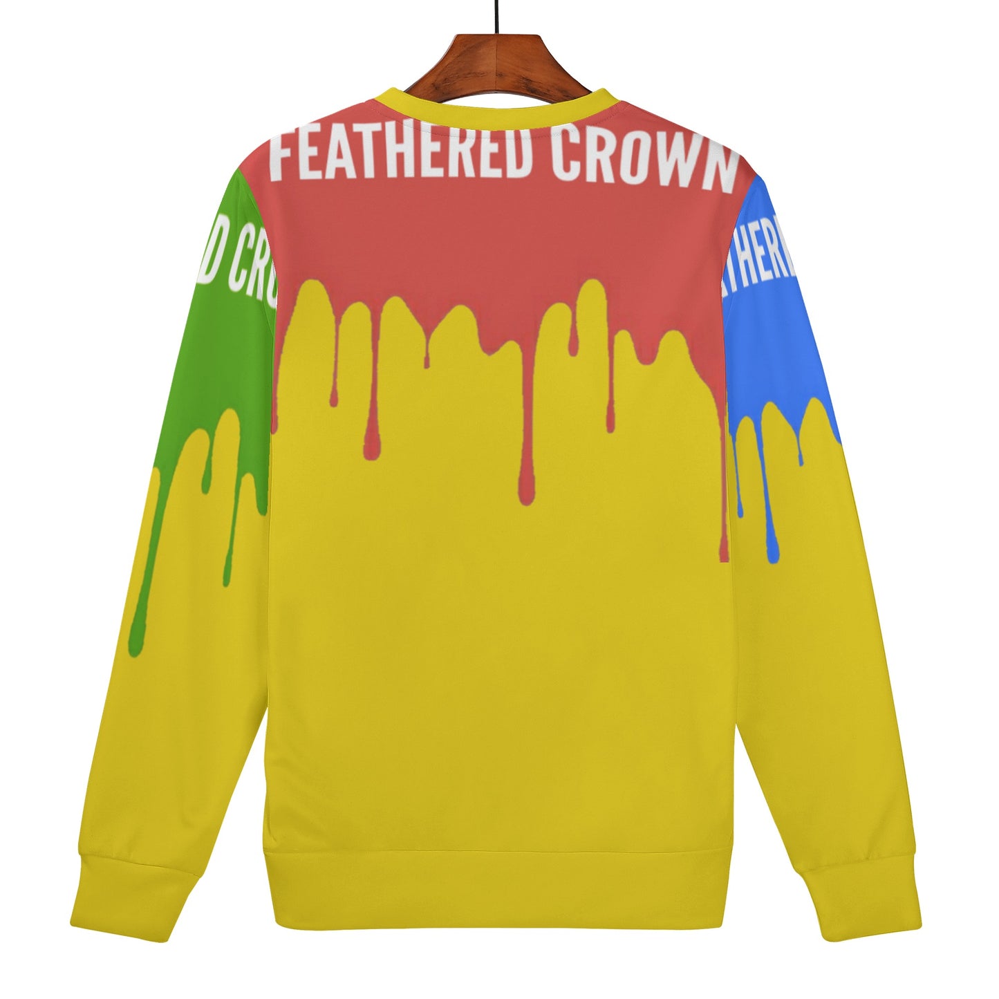 Mens All Over Print Sweater