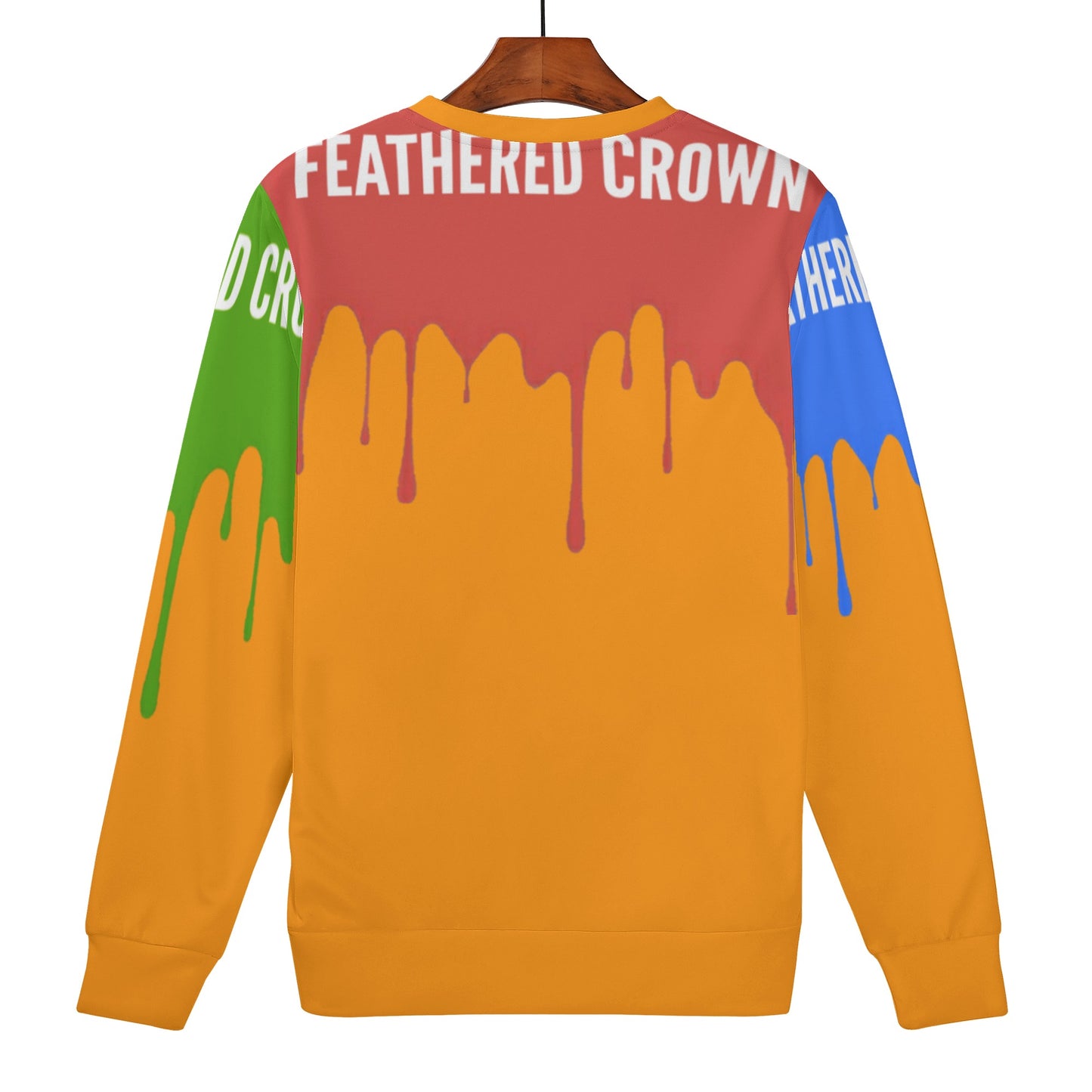 Mens All Over Print Sweater