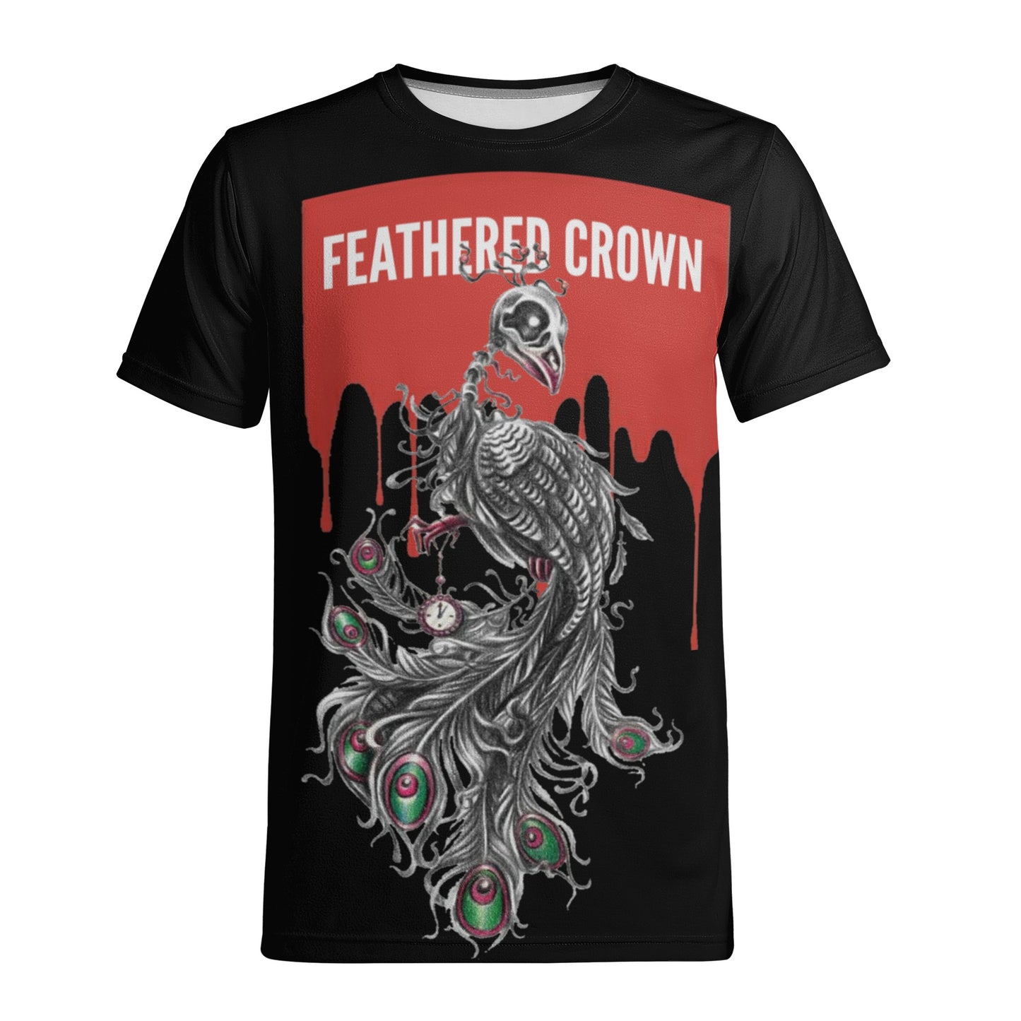 New Mens All Over Print T-shirt