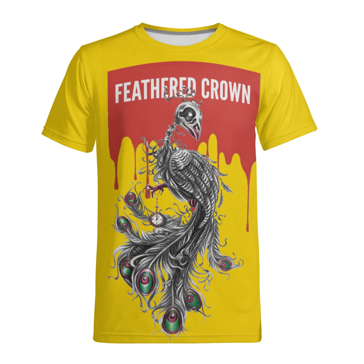 New Mens All Over Print T-shirt