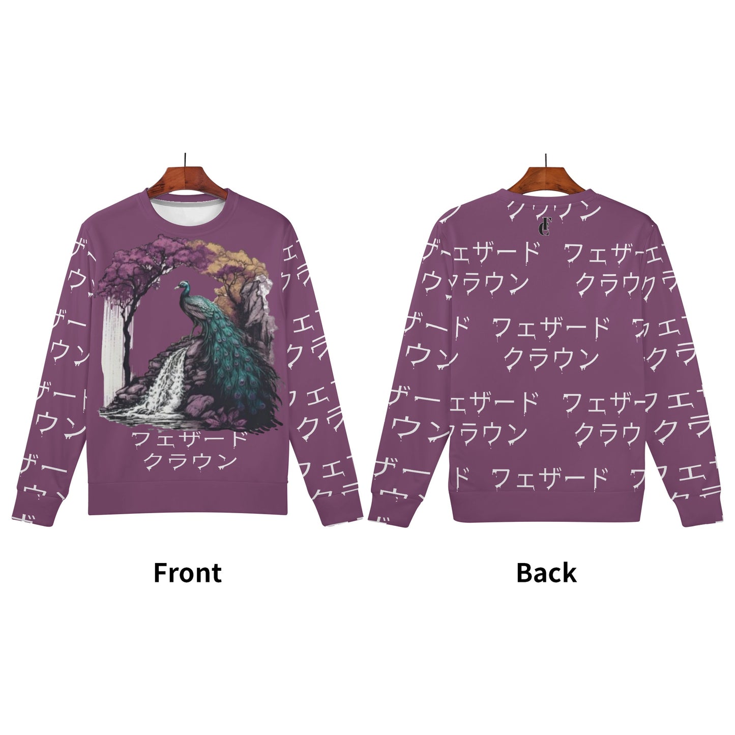 WJLD Mens All Over Print Sweater