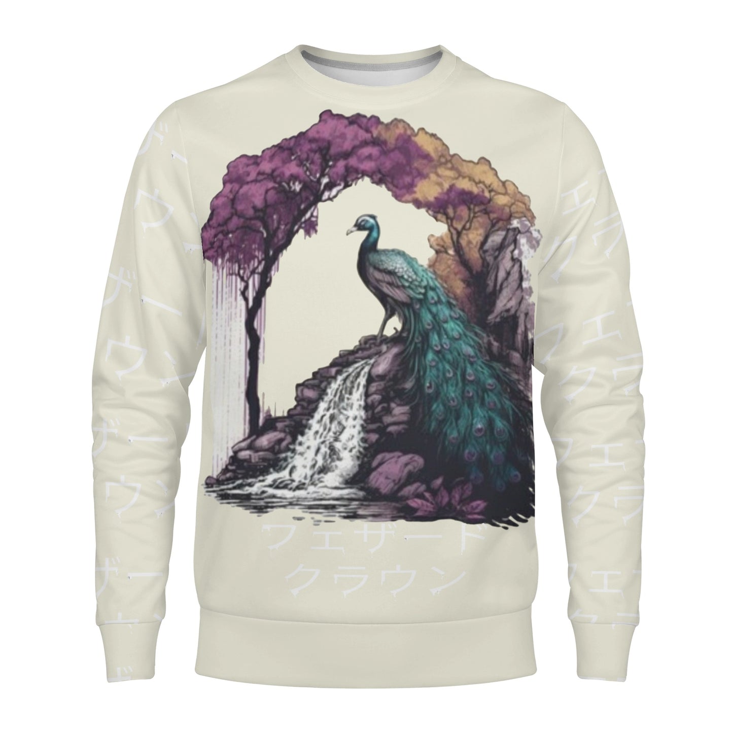 WJLD Mens All Over Print Sweater