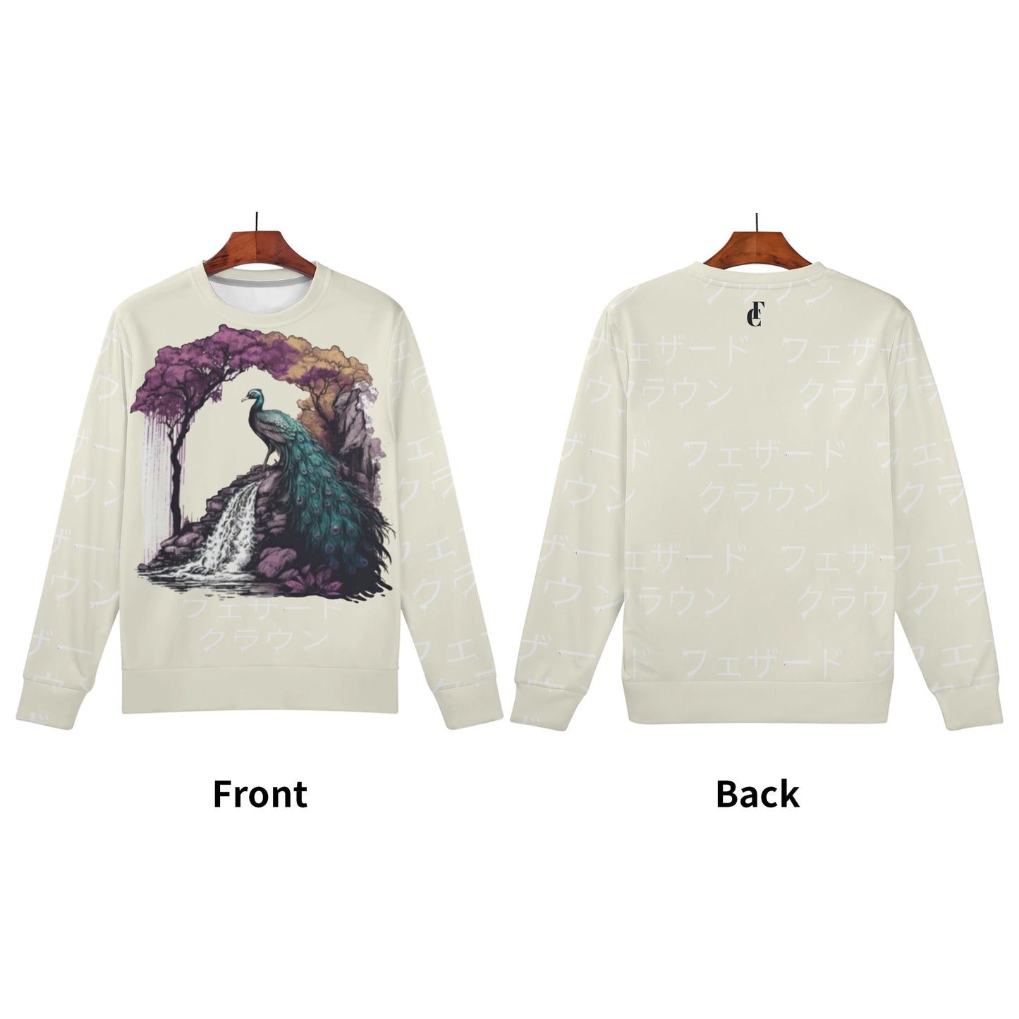 WJLD Mens All Over Print Sweater