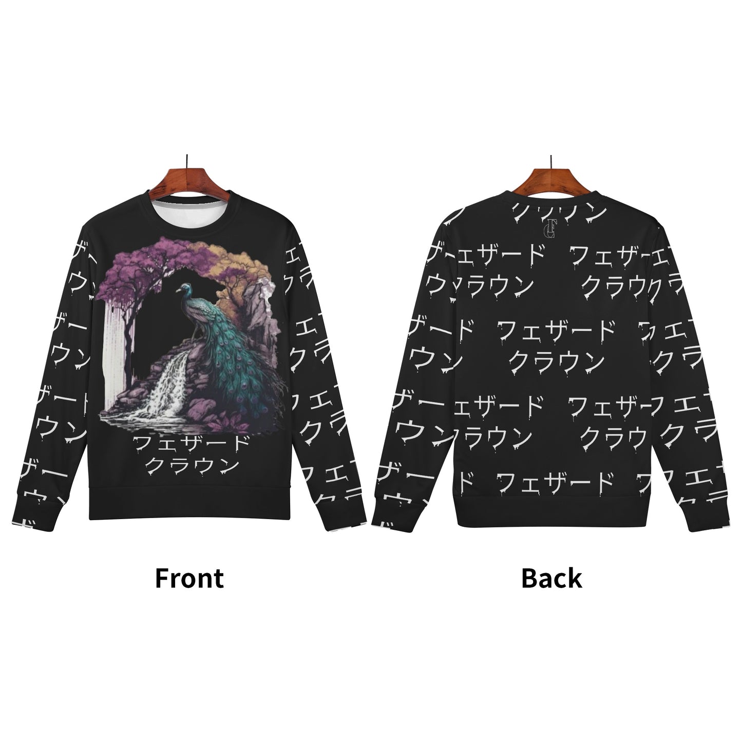 WJLD Mens All Over Print Sweater