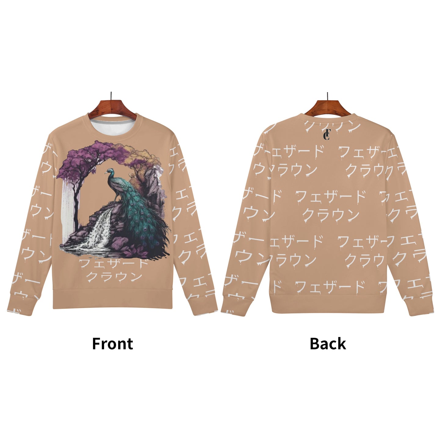 WJLD Mens All Over Print Sweater