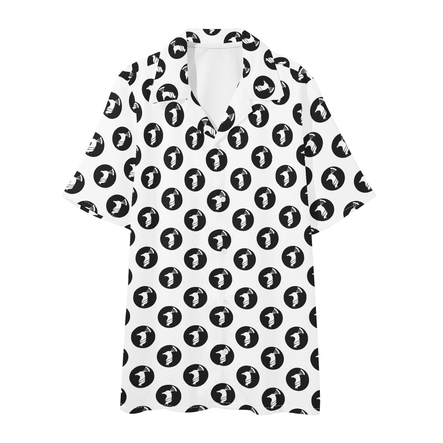 Mens Regular Fit Hawaiian Short Sleeve Shirt and Shorts Set