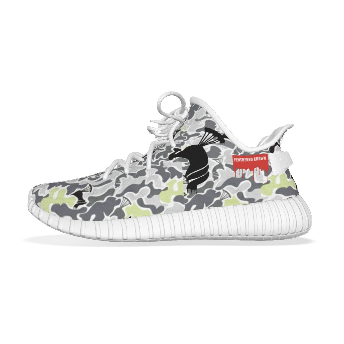 All-Over Print Men's Coconut Shoes