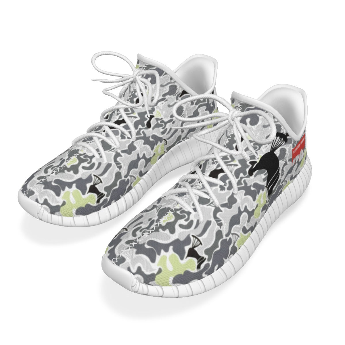 All-Over Print Men's Coconut Shoes