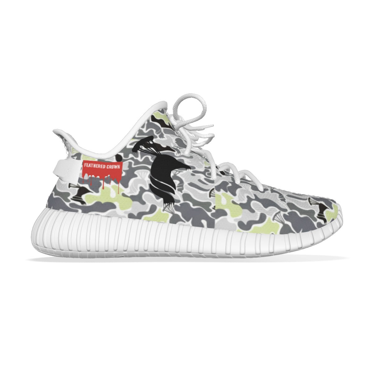 All-Over Print Men's Coconut Shoes