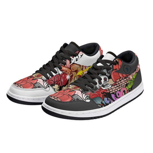 FCS graffiti Low Top Skateboard Sneakers