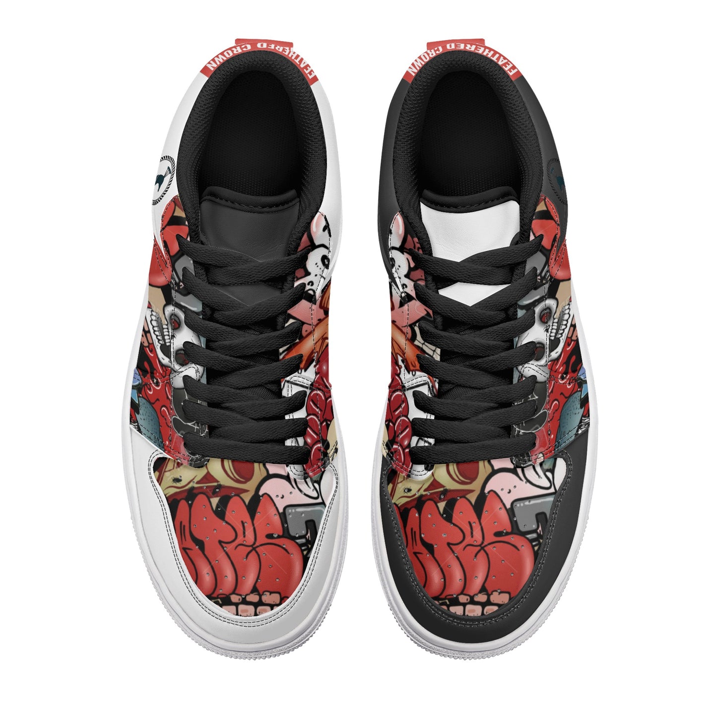 FCS graffiti Low Top Skateboard Sneakers