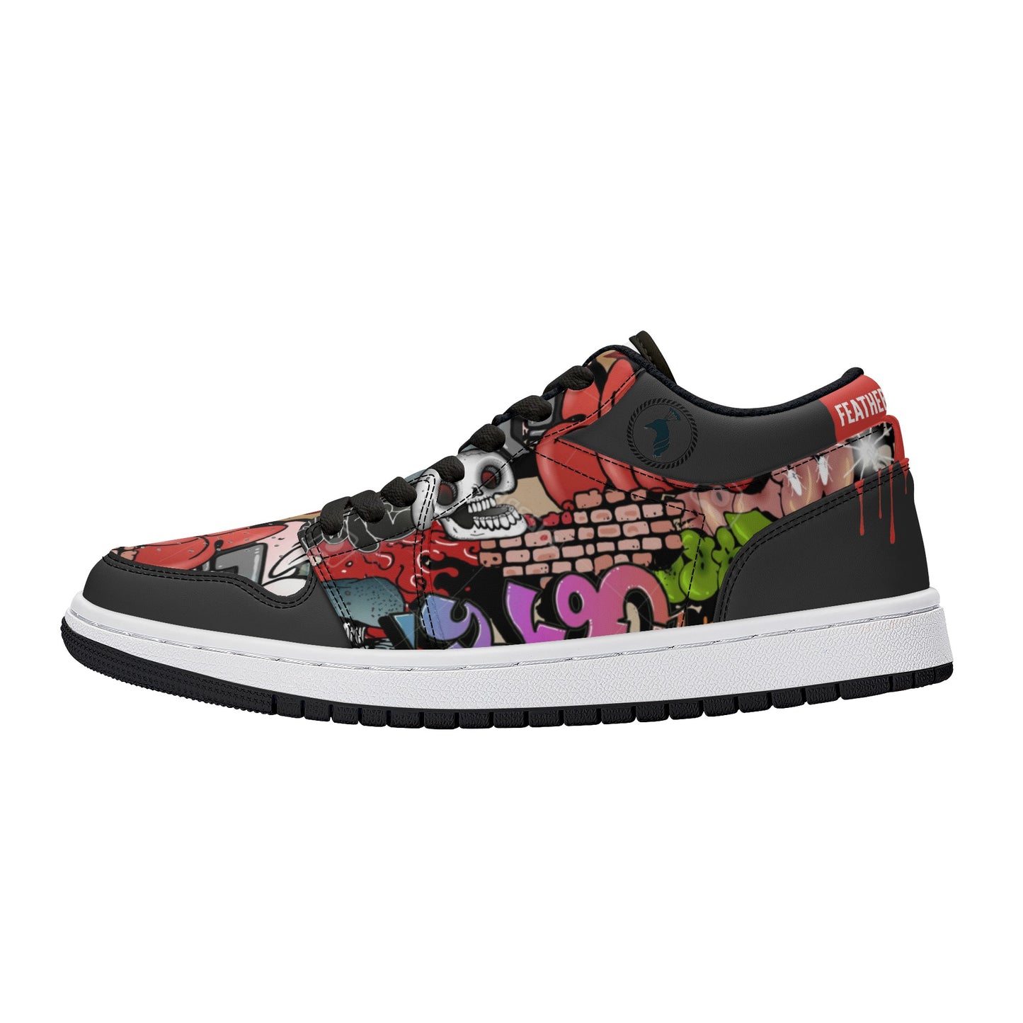 FCS graffiti Low Top Skateboard Sneakers