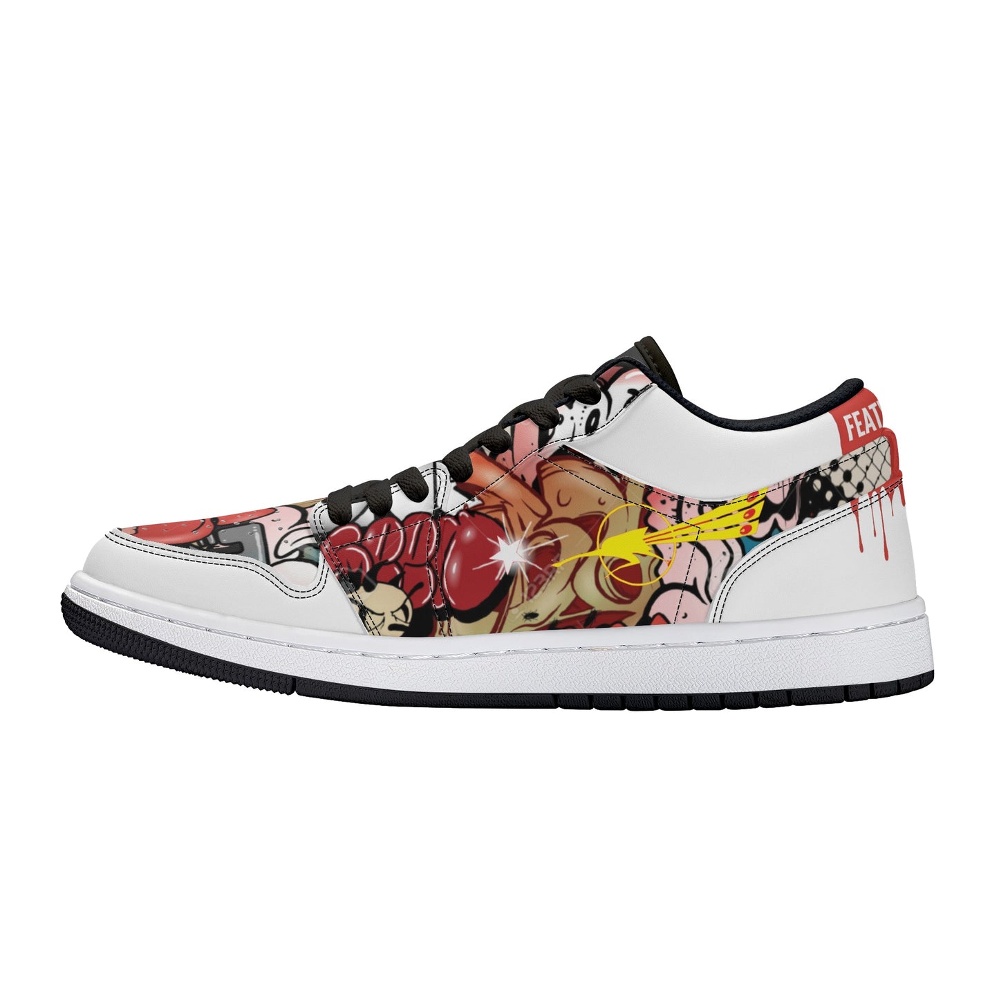 FCS graffiti Low Top Skateboard Sneakers