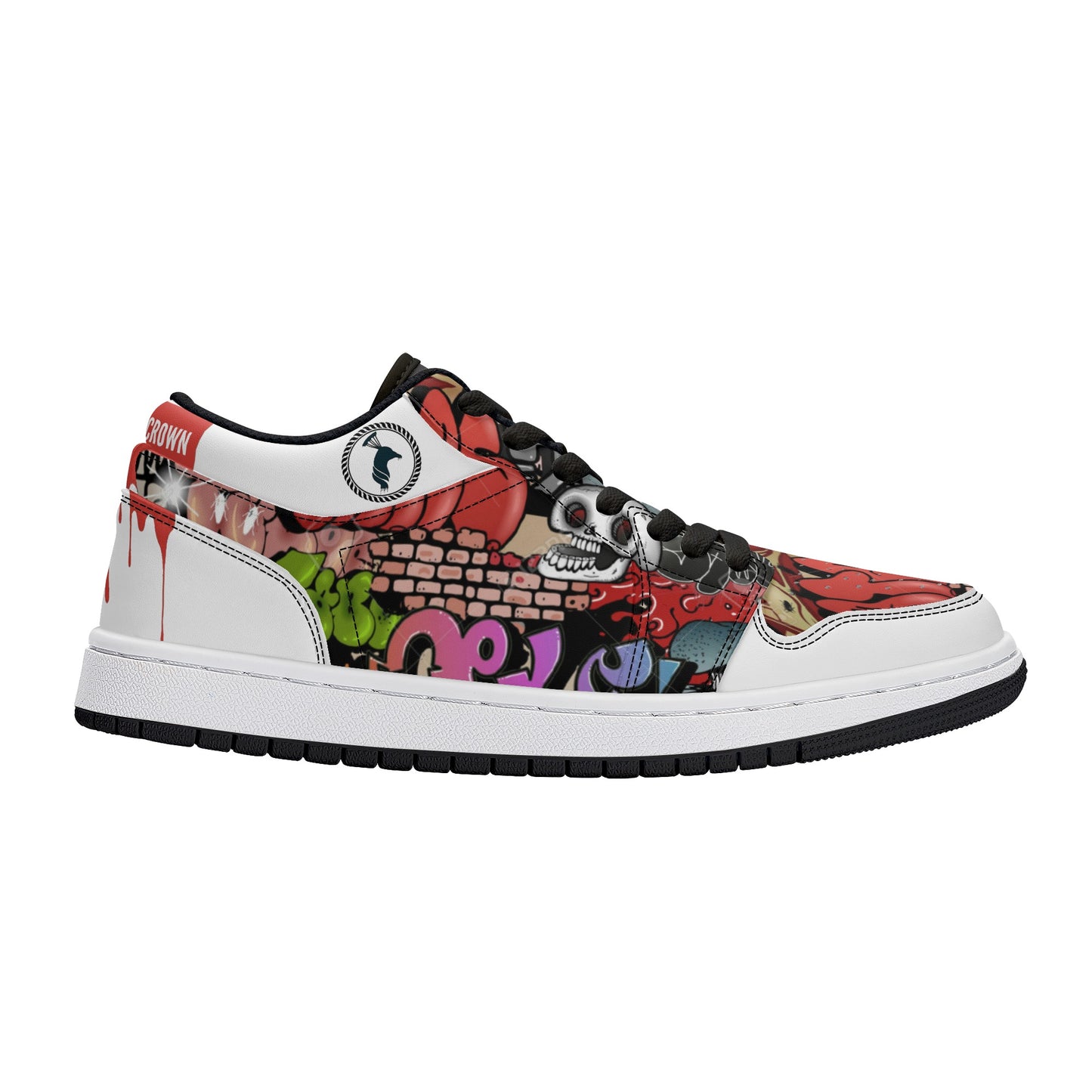 FCS graffiti Low Top Skateboard Sneakers