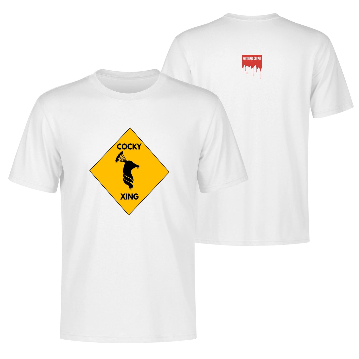 Men's Cotton Cocky Xing Printing T Shirt