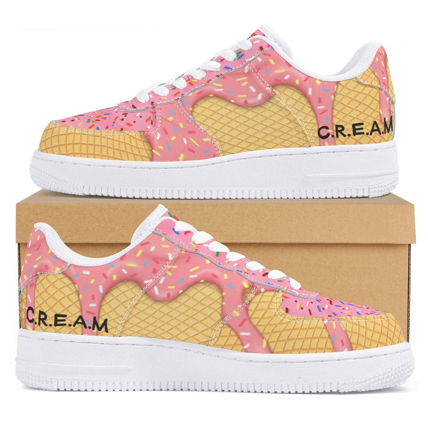 Mens FCS C.R.E.A.M Low Top Leather Shoes