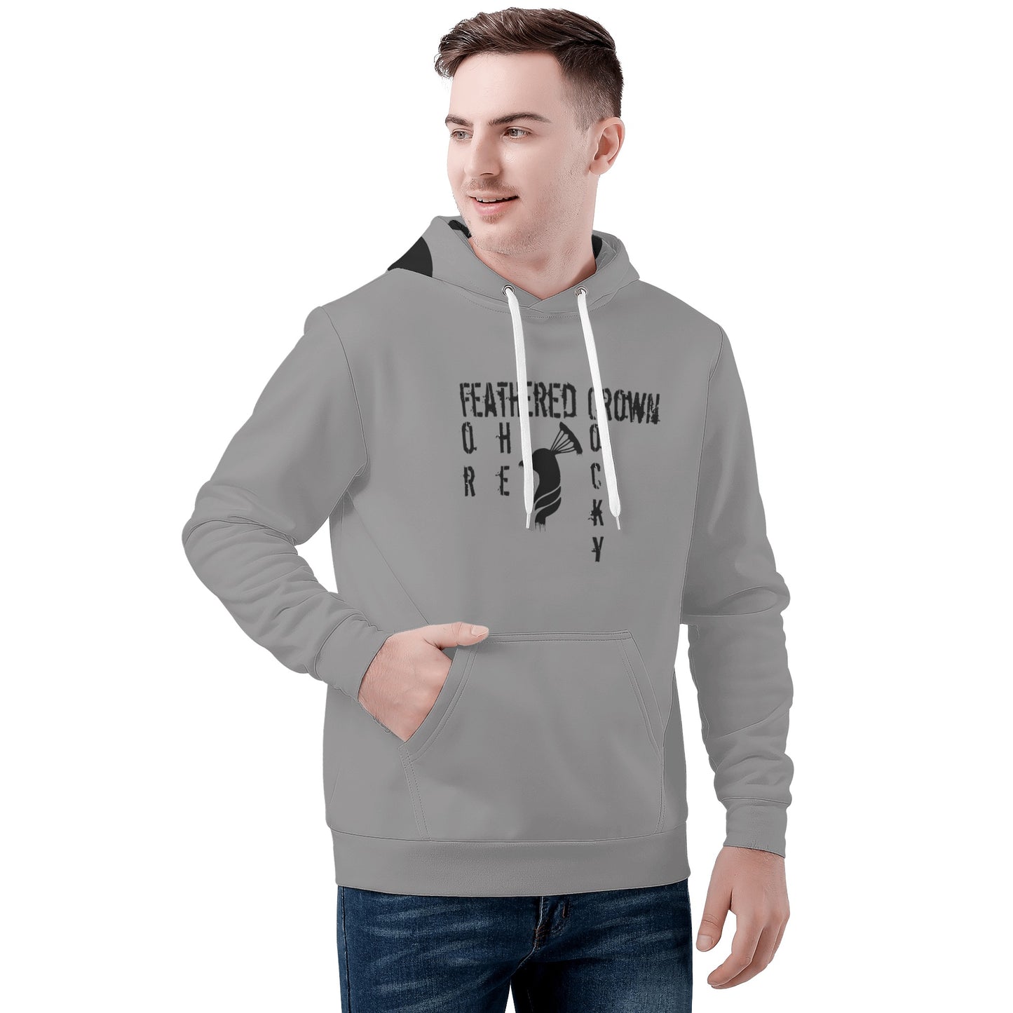 Mens All Over Print Hoodie