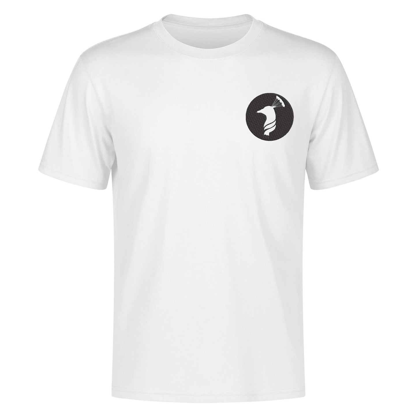 Embroidered Men's Cotton T shirt (Chest Design)