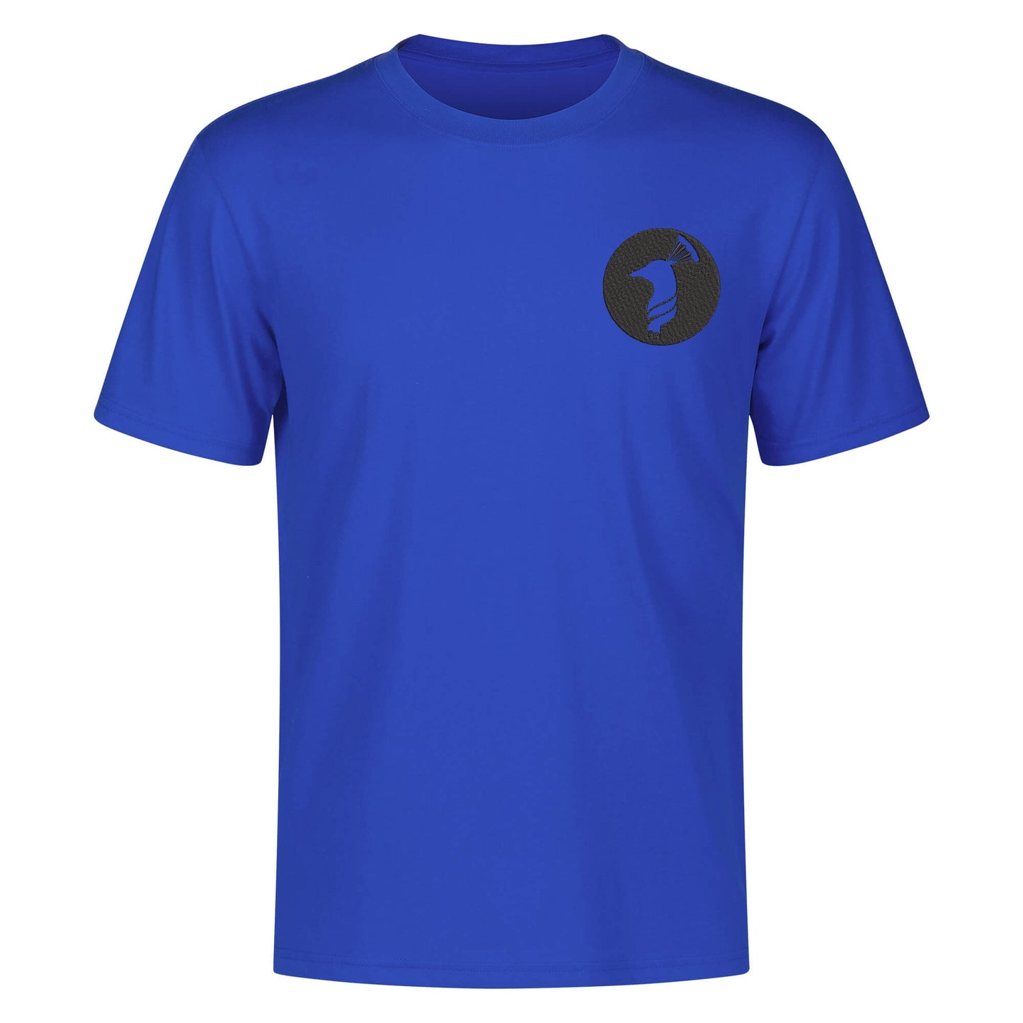 Embroidered Men's Cotton T shirt (Chest Design)