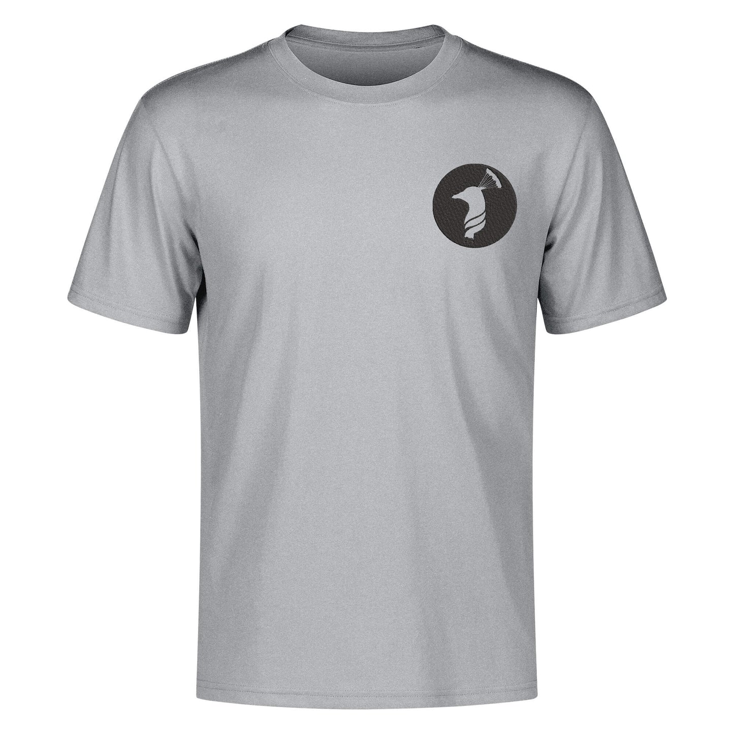 Embroidered Men's Cotton T shirt (Chest Design)