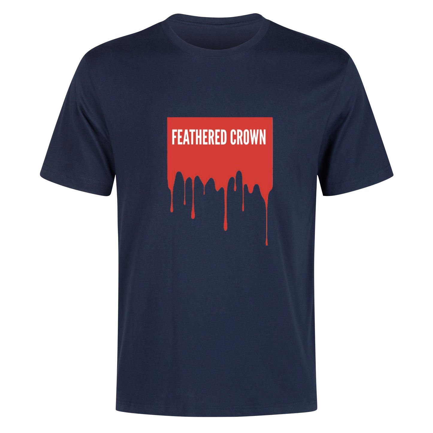 Men's Cotton Front Back Printing T Shirt