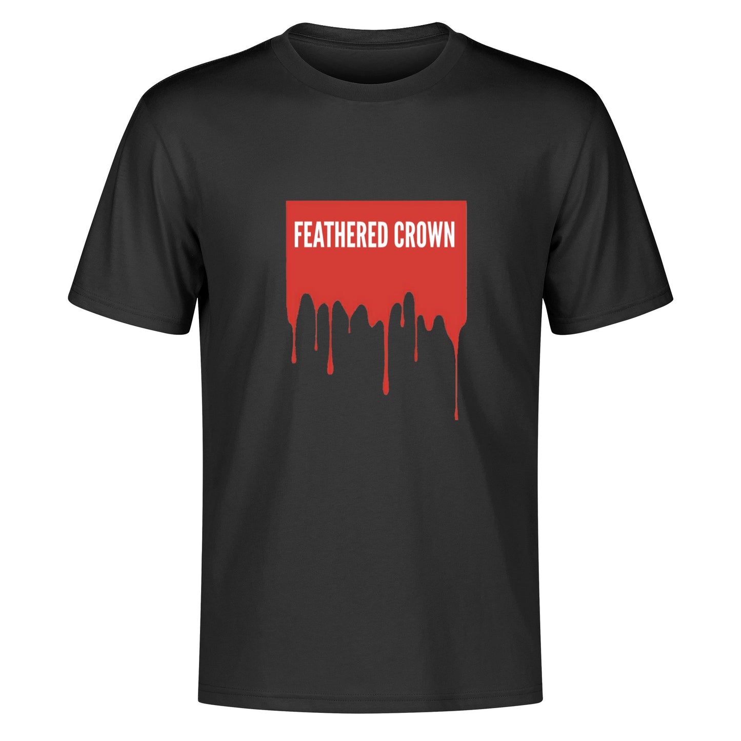 Men's Cotton Front Back Printing T Shirt