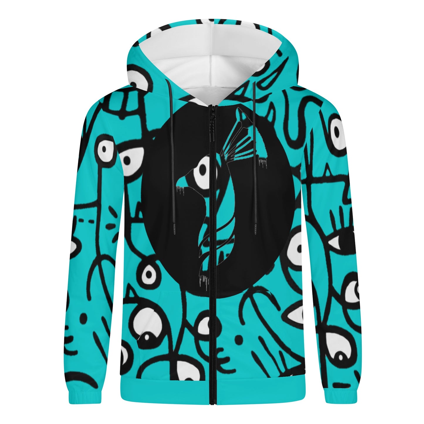 Men's Lightweight Zipper Jumper Sweatshirt Hoodie