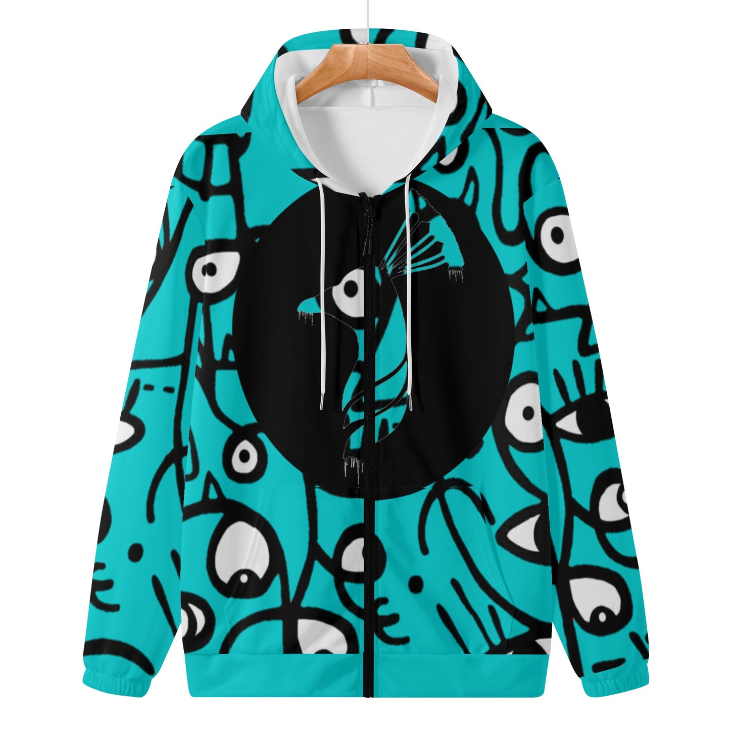 Men's Lightweight Zipper Jumper Sweatshirt Hoodie