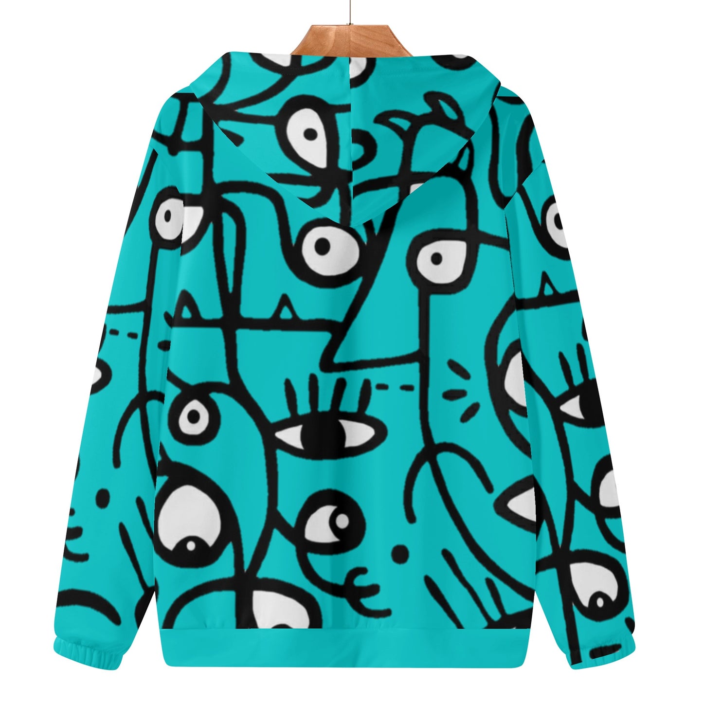 Men's Lightweight Zipper Jumper Sweatshirt Hoodie
