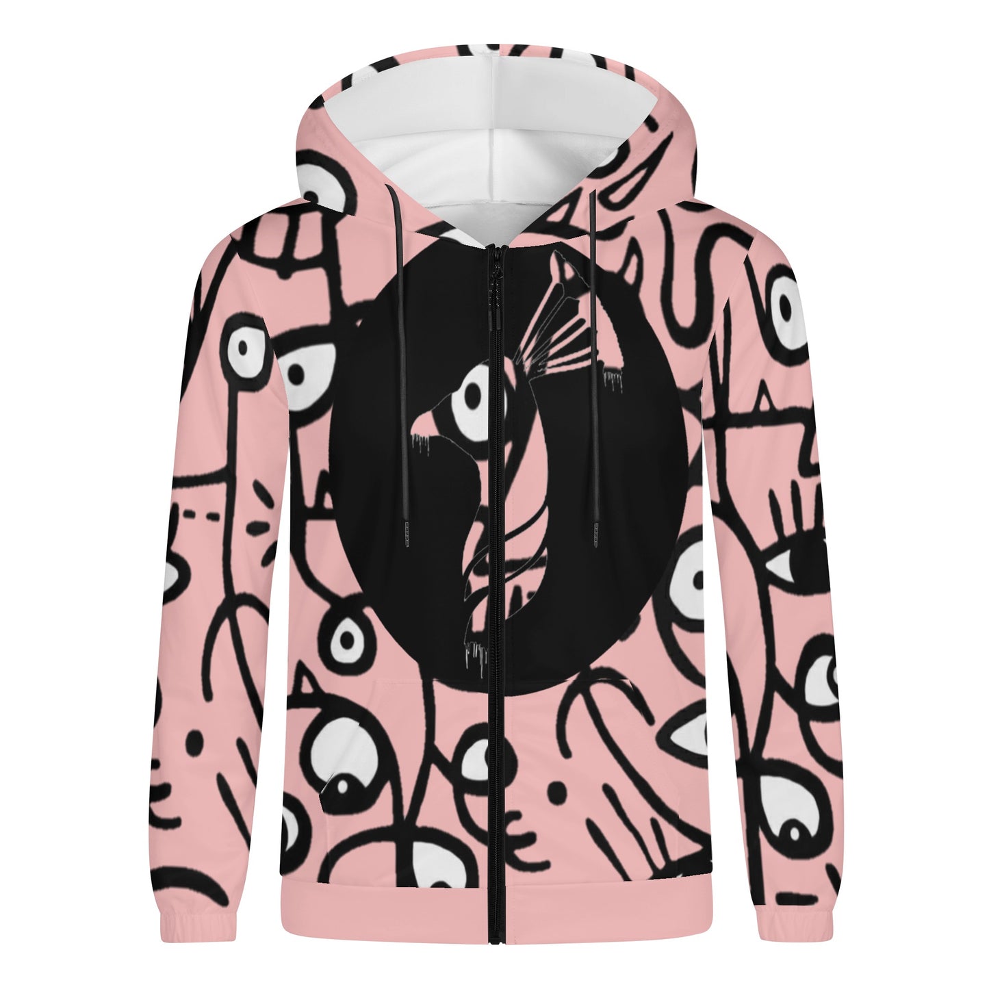 Men's Lightweight Zipper Jumper Sweatshirt Hoodie