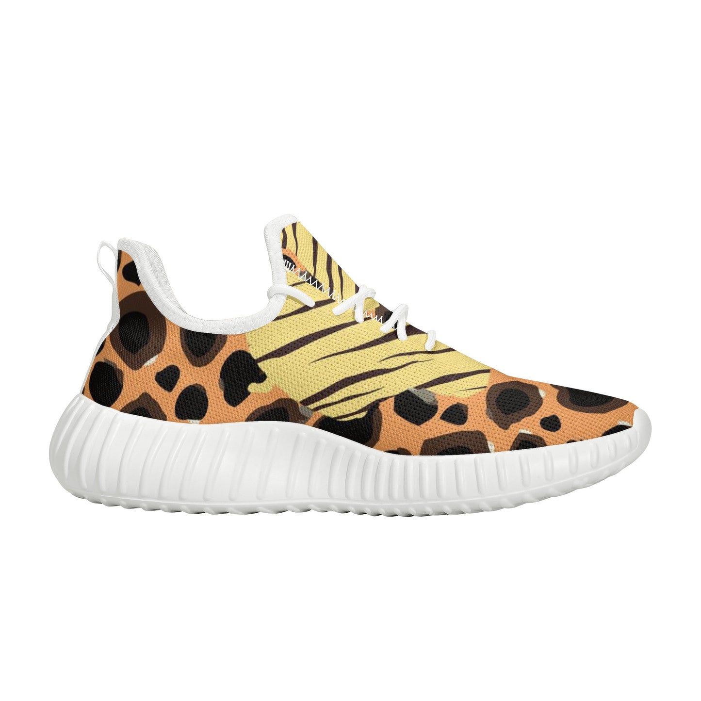 Mens FC Free Footers Safari Mesh Knit Sneakers